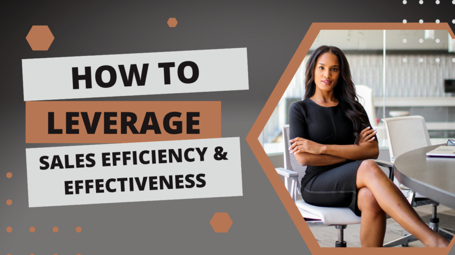 Leverage Sales Efficiency & Effectiveness