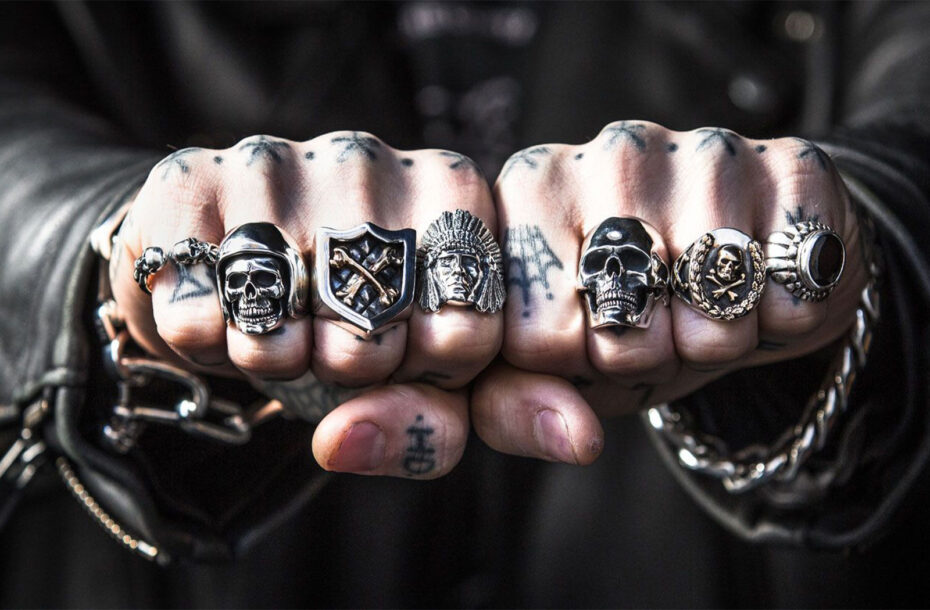 Biker Rings And Fingers - What Does Each One Symbolise? - Knowledge Tree